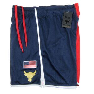 Under Armour Project Rock Training RWB Shorts Men's Size Medium NEW